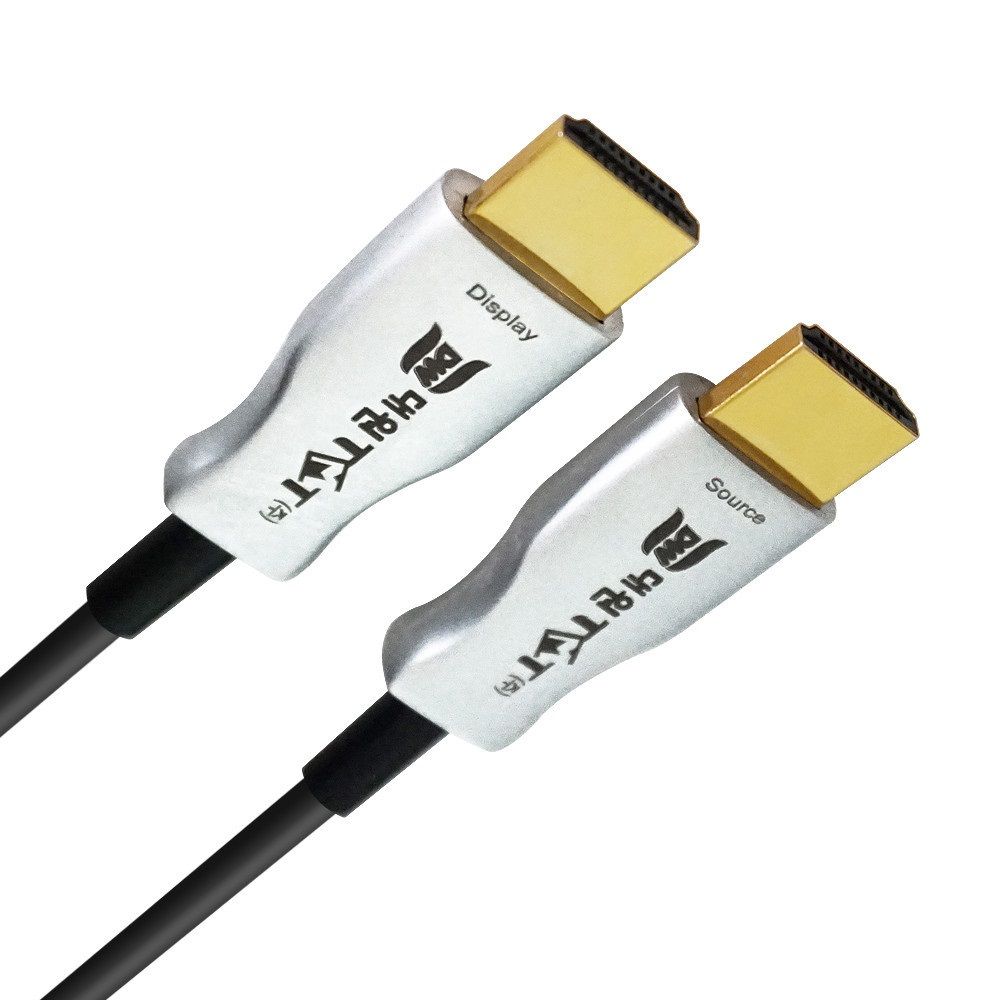 HDMI v2.0 리피터 광 케이블 60M AOC 하이브리드