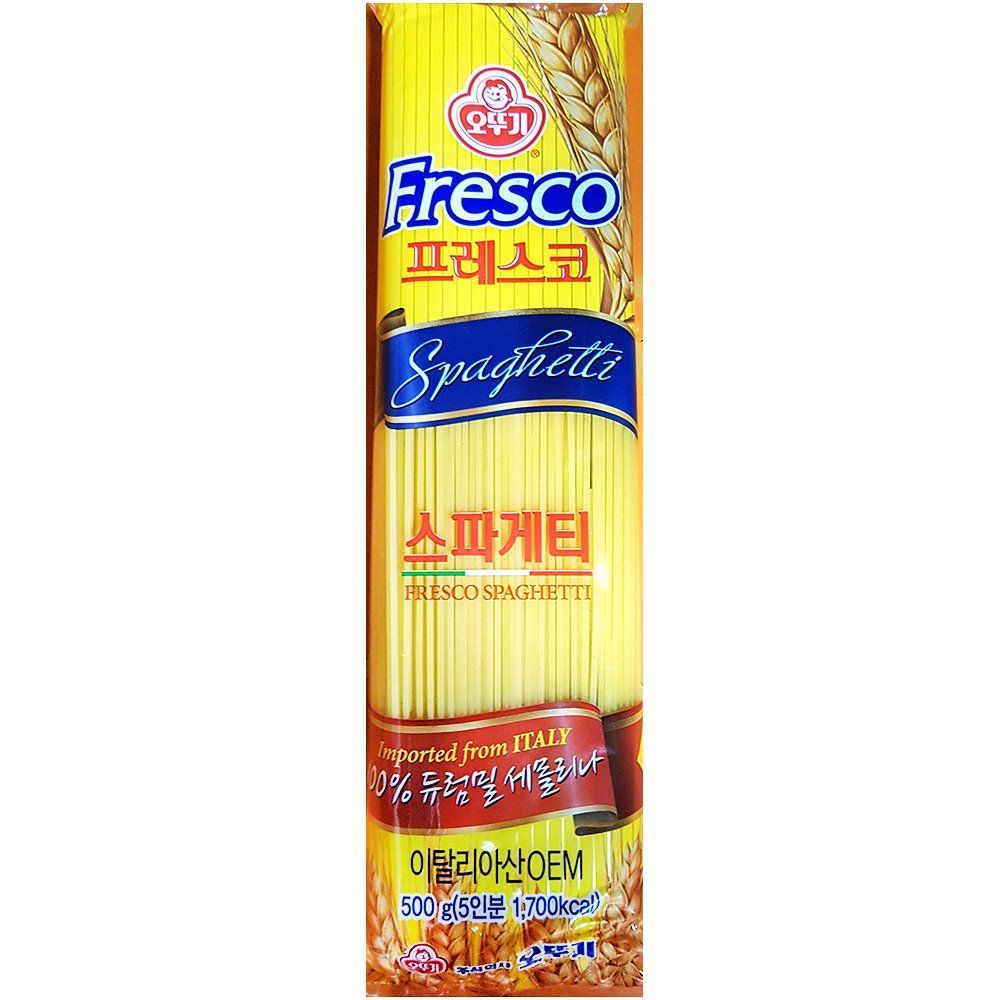 업소용 식당 식자재 재료 오뚜기 스파게티 500g X2