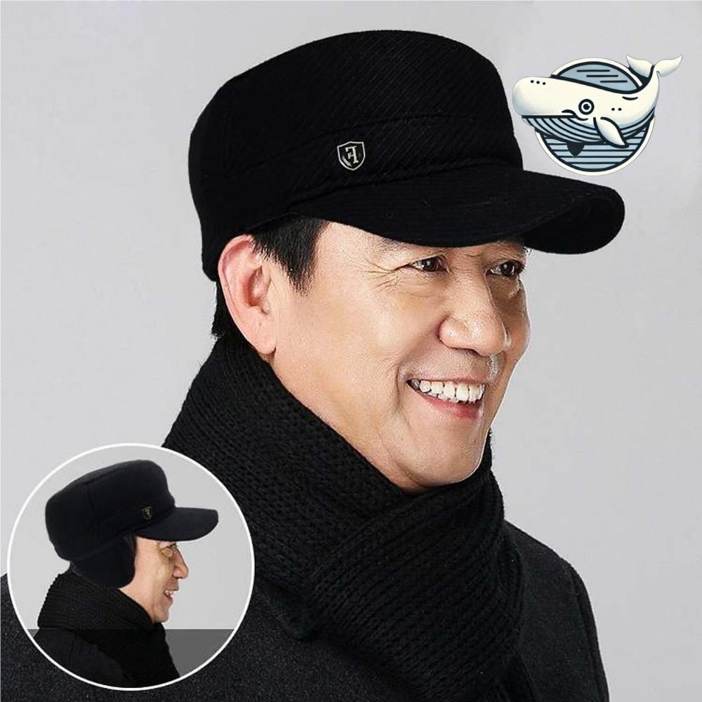 남성 귀달이 모자 스타일리시 겨울 방한 편안한