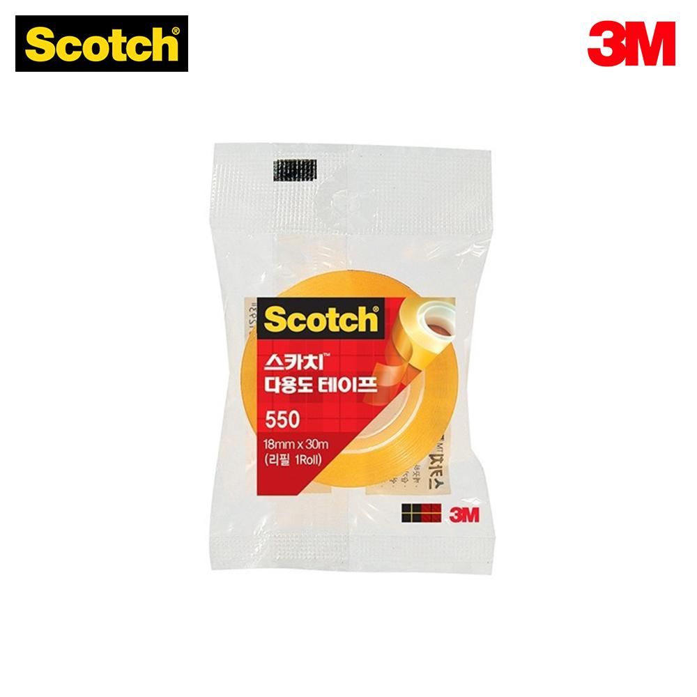 3M 스카치 다용도 테이프 리필 550 (18mmX30m)