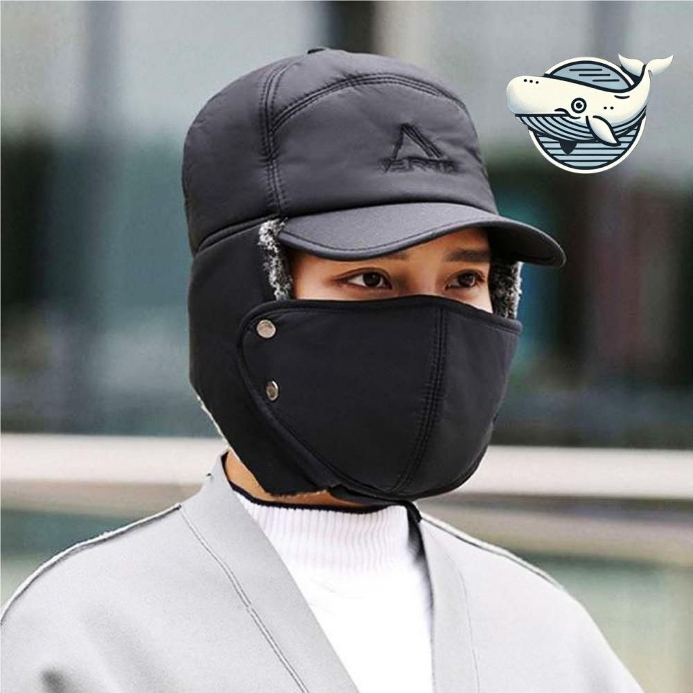 귀마개 기능 모자 방한 털 조끼 따뜻한 털모자