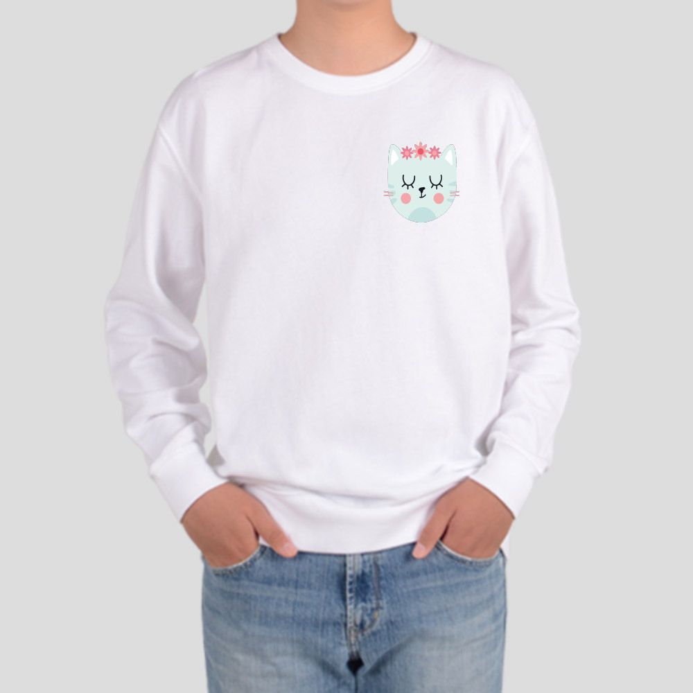 고양이 표정 이모티콘 야옹이 디자인선택 맨투맨