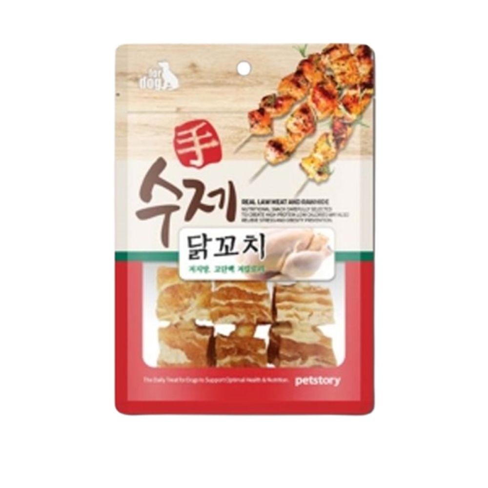 애견간식 펫스토리 수제 닭꼬치 90g 10팩