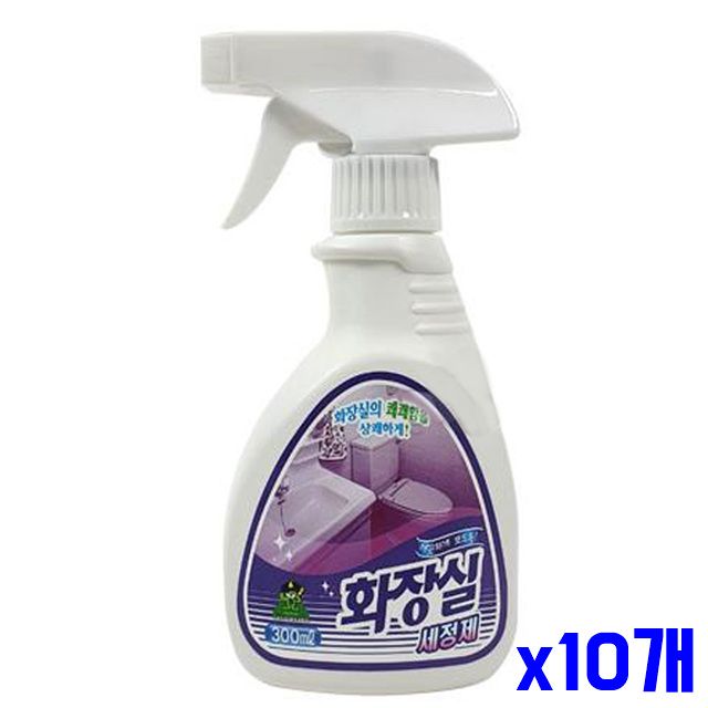 300ml 화장실 화장실세정제 x10개 청소 변기청소용품