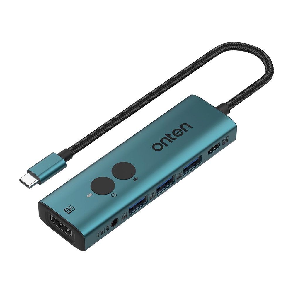 올인원 C타입 USB 멀티허브 / HDMI 3.5mm 오디오잭