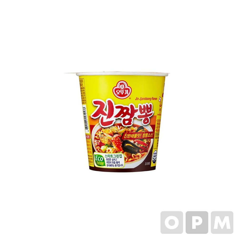 오뚜기 진짬뽕작은컵/75gx15입