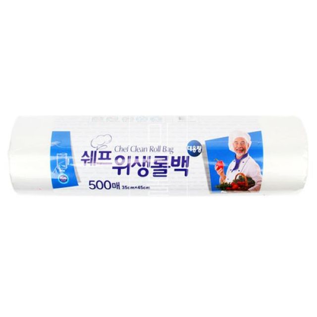 쉐프 위생롤백 (대형) 35x45 500매-10매