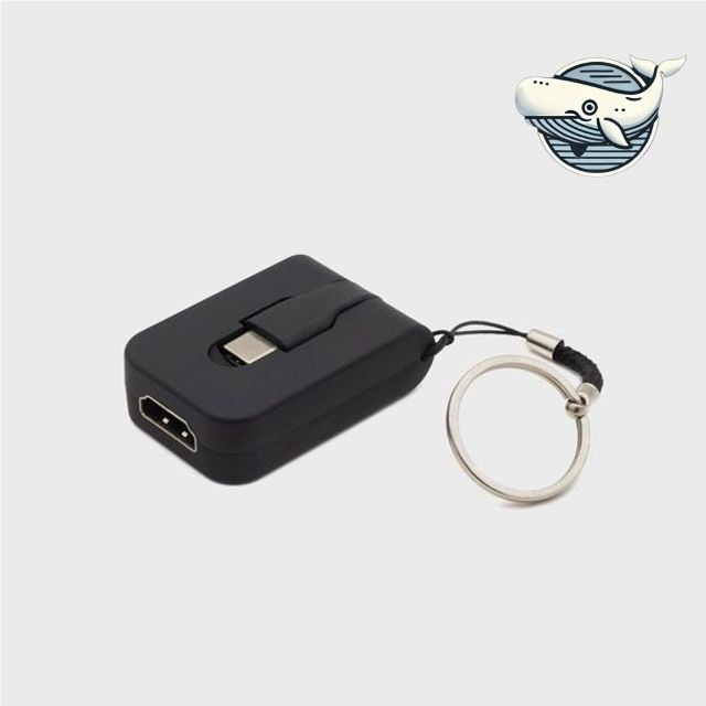 USB 타입 변환젠더 열쇠고리형 휴대용 어댑터