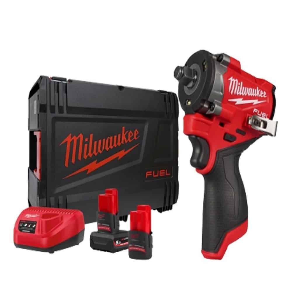 밀워키 충전임팩렌치 12V 5.0AH 임펙렌치 전동렌치