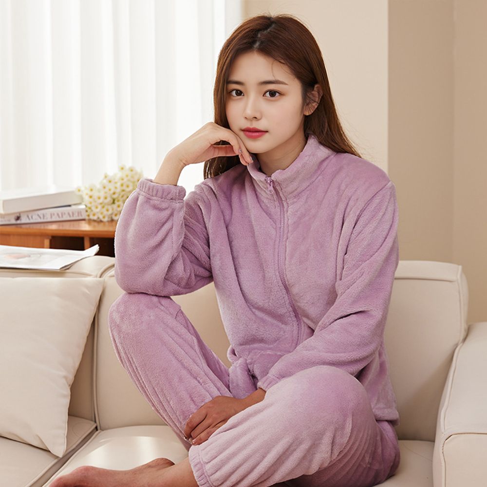 시보리 수면잠옷 잠옷 밍크 후리스잠옷 세트 수