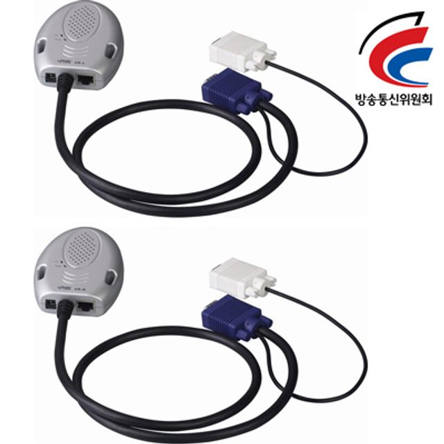 강원전자 넷메이트 VGA+RS232 1-1 리피터(로컬+리모