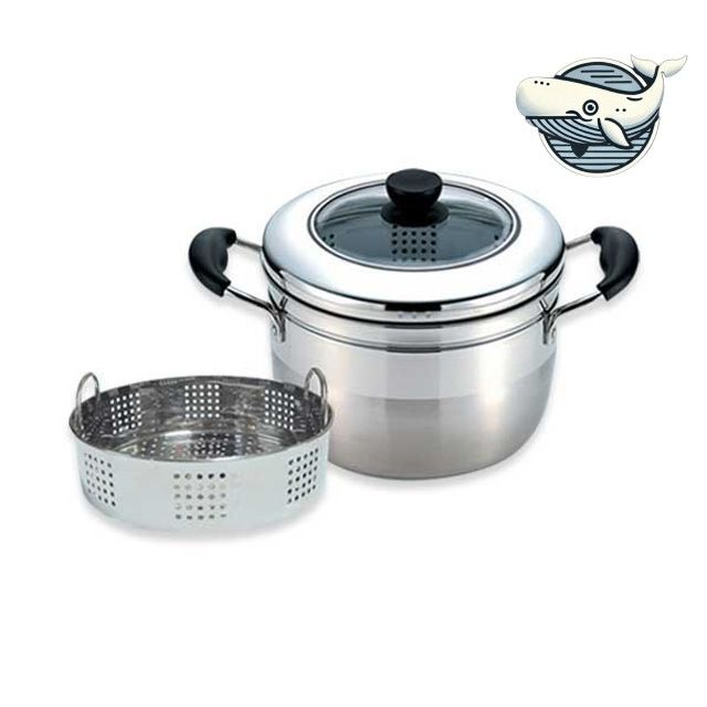 스텐 찜솥 20CM 다용도 취사 찜기 키친