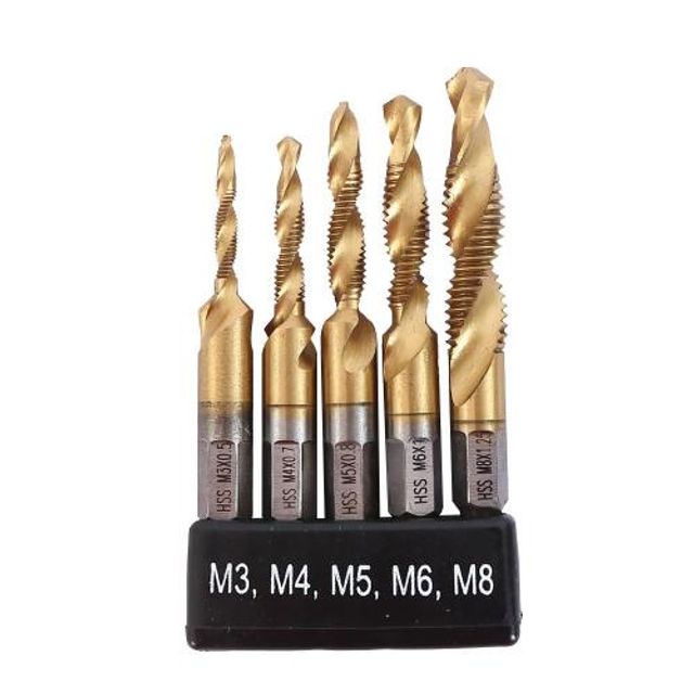 스마토탭드릴탭세트 1SET M3~M8(5PCS)