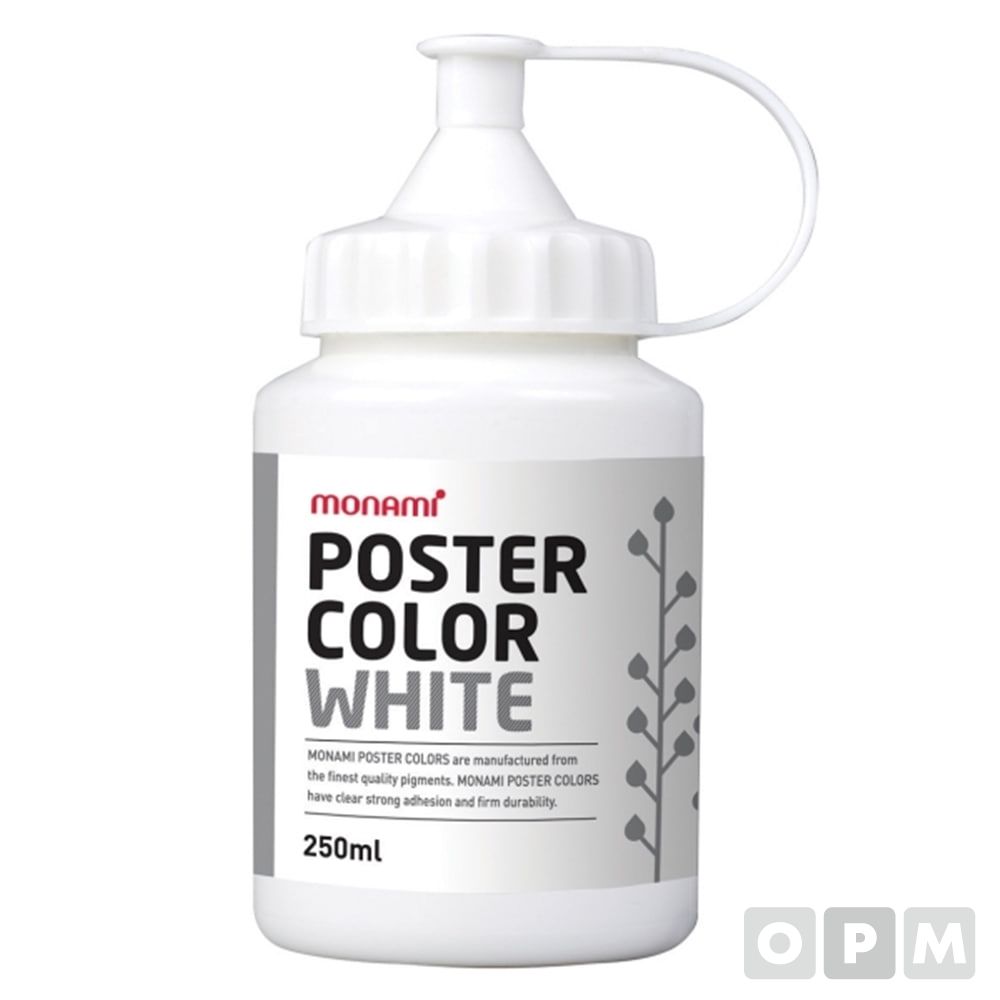 포스터칼라/백색 M-PC-WHITE 12EA
