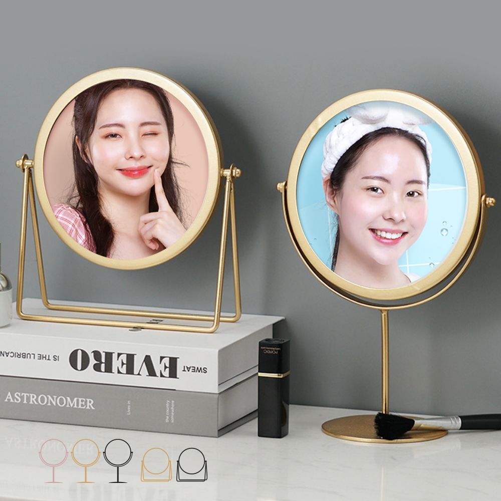 화장 회전 360도 기본 탁상거울 데이 스탠드 거울