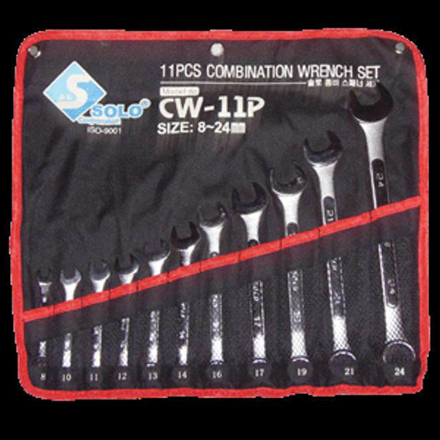 SOLO 콤비네이션렌치세트 CW-11P 11pcs/mm