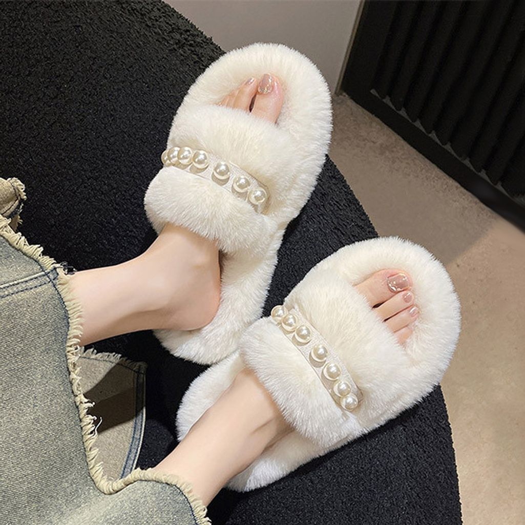 네일아트 작품 패디 촬영용 털 슬리퍼 2종 각 3size