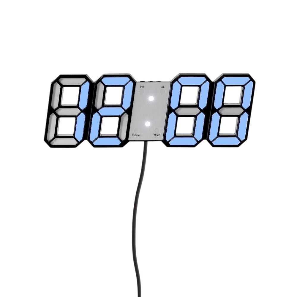 LED 스마트 시계 (블랙 블루) JT10