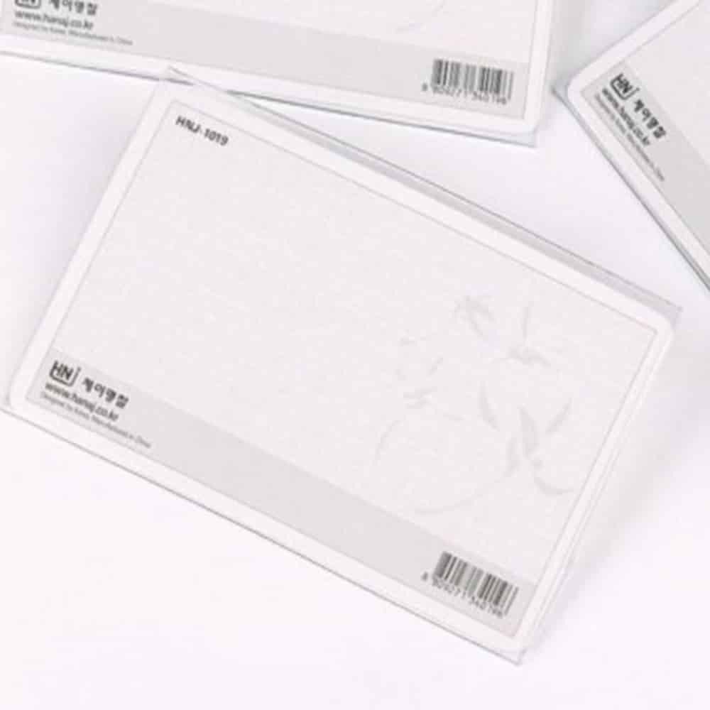 아크릴명찰 50개 110mmx72mm 학생명찰 회사명찰