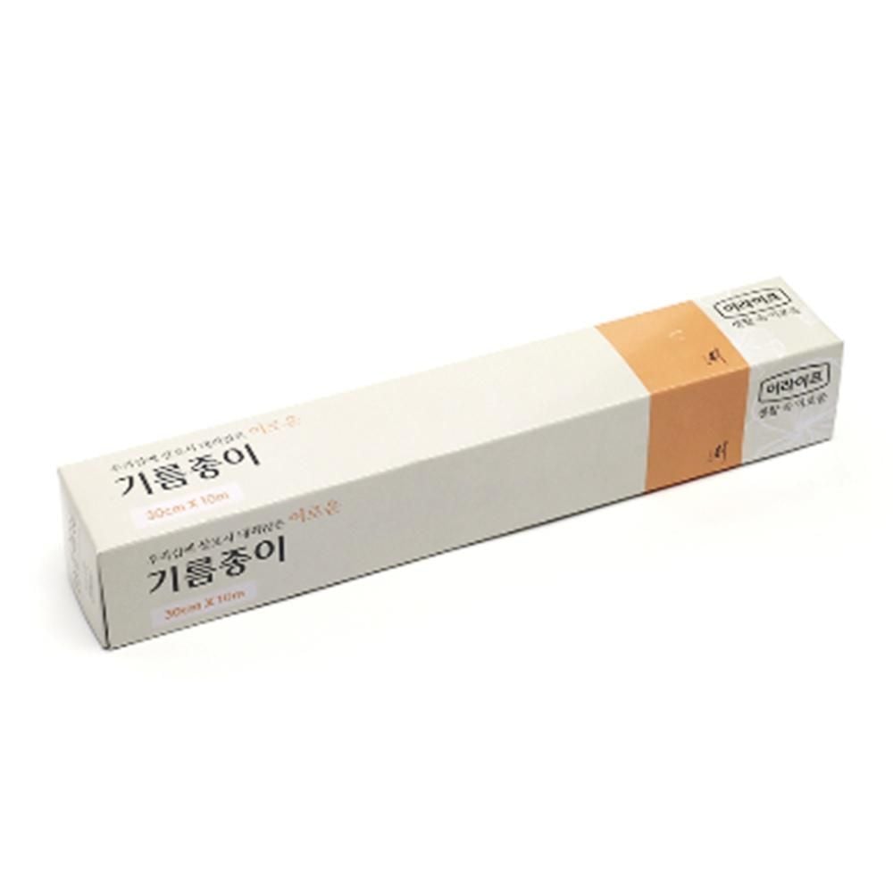 기름종이 30cm x 10m 고기 기름흡수지 튀김 프라이팬
