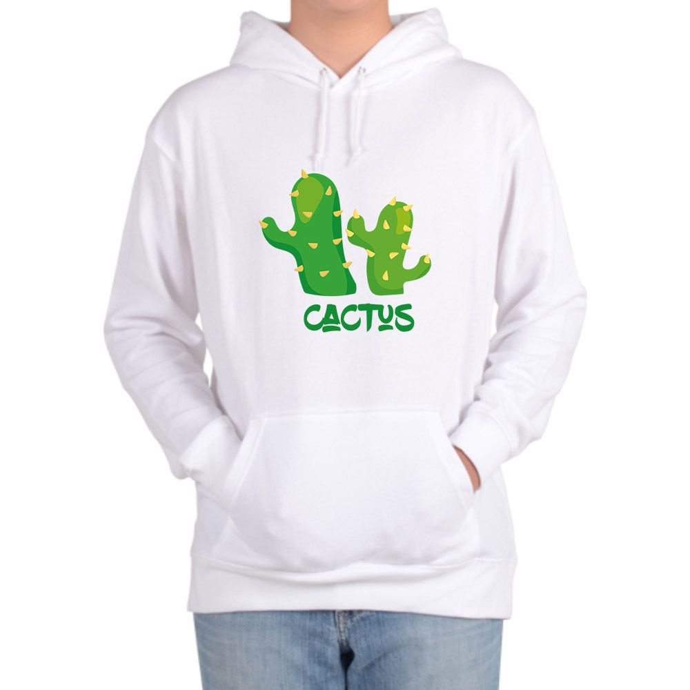 기모후드티 CACTUS 선인장 인테리어 식물 사막속에