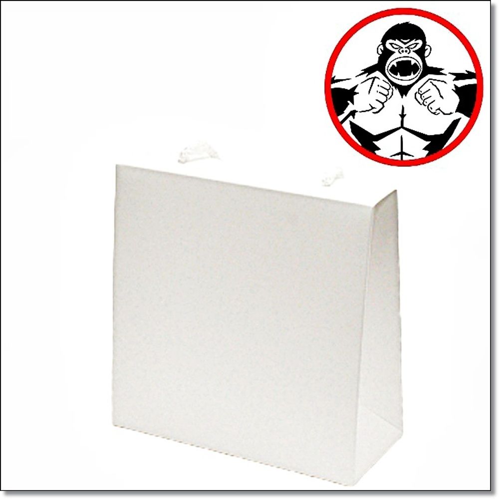 럭키 선물박스 끈 화이트 115x50x115mm 1묶음100장