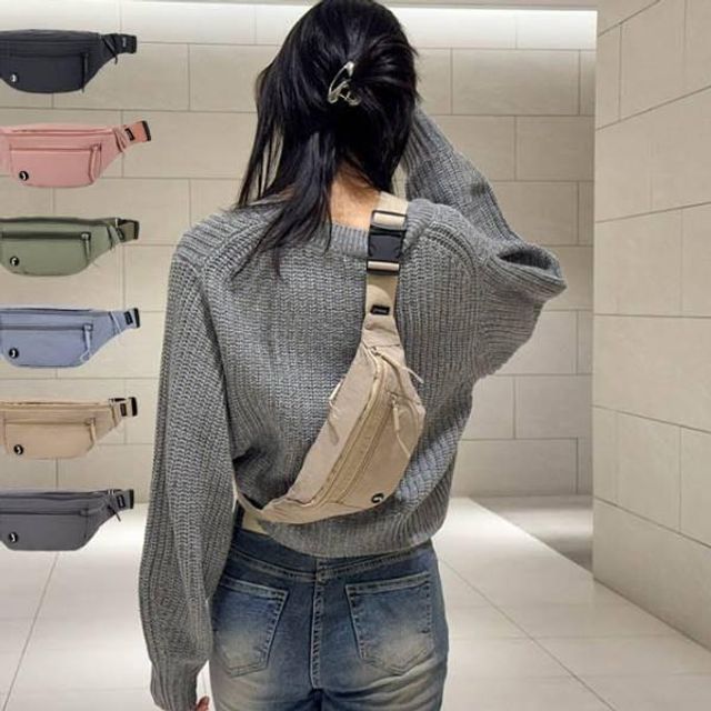 데일리 캐주얼 데일리힙색 무게 편리하게 미니 아웃도