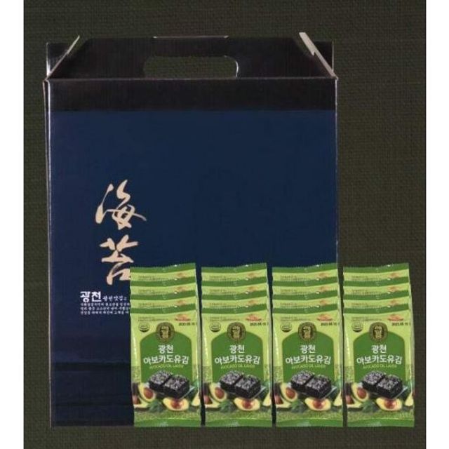 (추석선물세트) 16봉 도시락김 선물세트 광천김 설날 명절 부모님