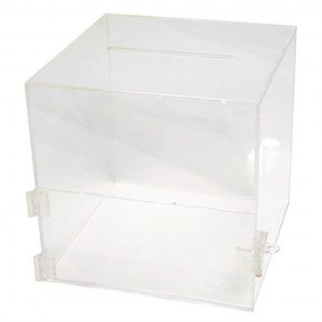 B1003 투명 투표함(소) 20x20x20cm D