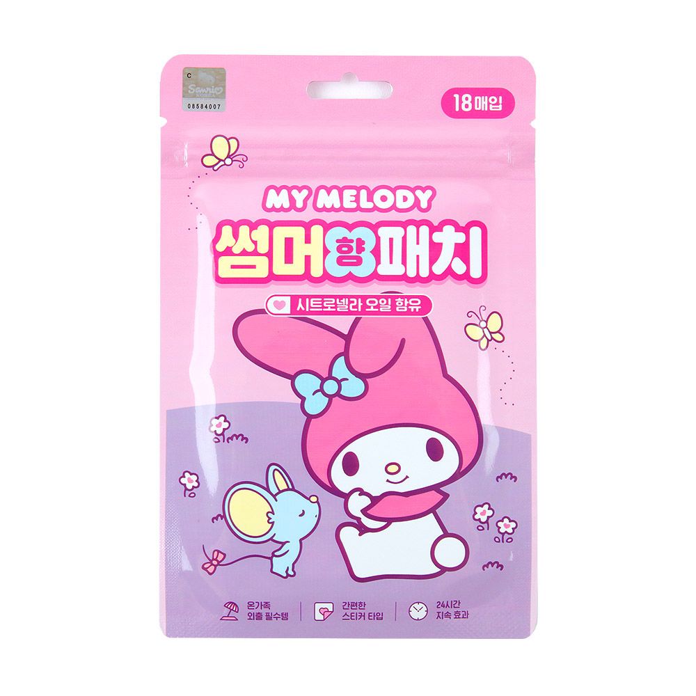 마이멜로디 썸머 향 패치-10EA