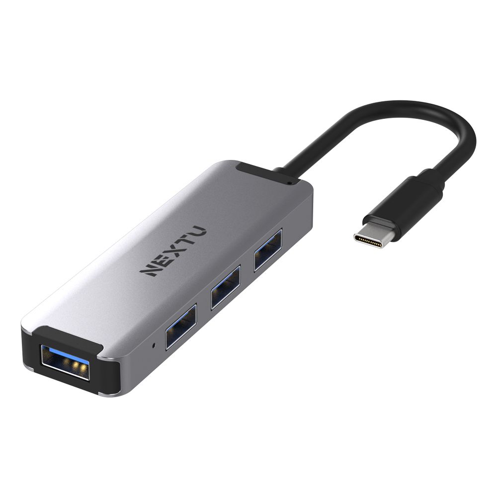 USB허브 USB-C to USB-A 무전원 멀티용 사무용 4in1