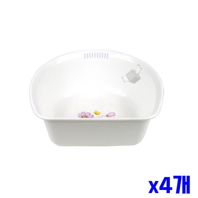 대 주방용대야 싱크대 x4개 설겆이 설거지통 대야 싱