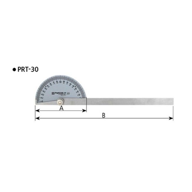 SK-123-3101 분도기/No.30 120x315mm