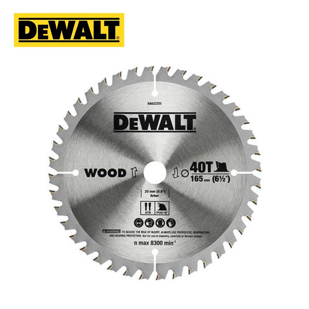 디월트 씬 커프 목재용 원형톱날 DWA10260W 60T -H