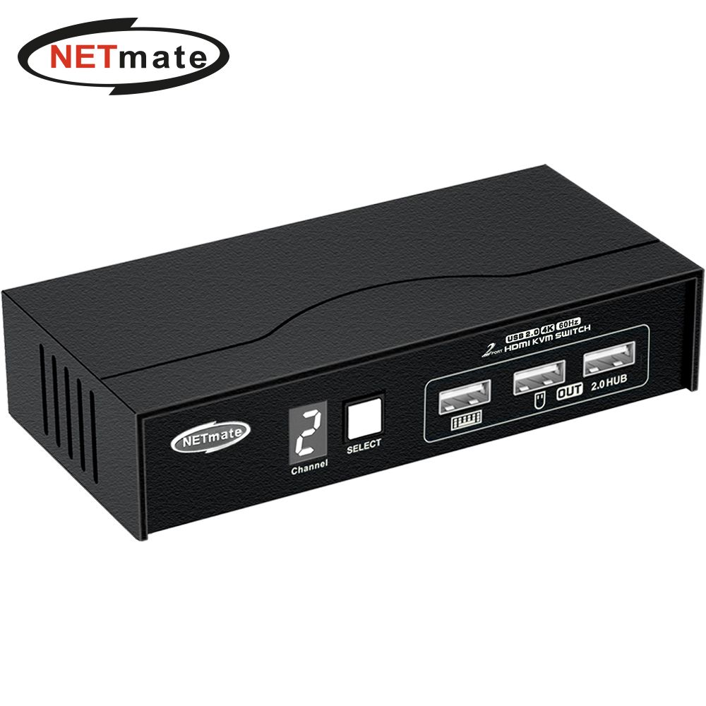 NM-HK4602P 4K 60Hz HDMI KVM 2 1 스위치 USB