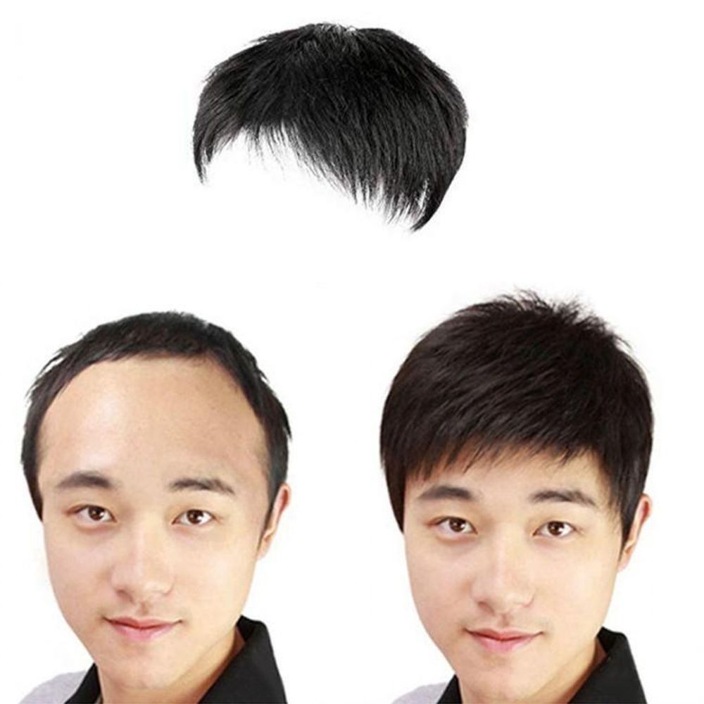 탑커버가발 중형 탑커버 인모 정수리가발