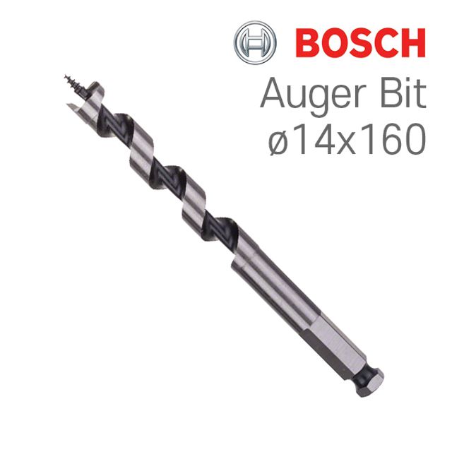 보쉬 Auger Bit 14x160 목재용 어거비트 1개입