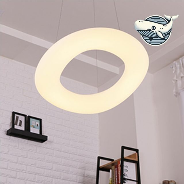 모던 디자인 LED 펜던트 조명 거실 침실