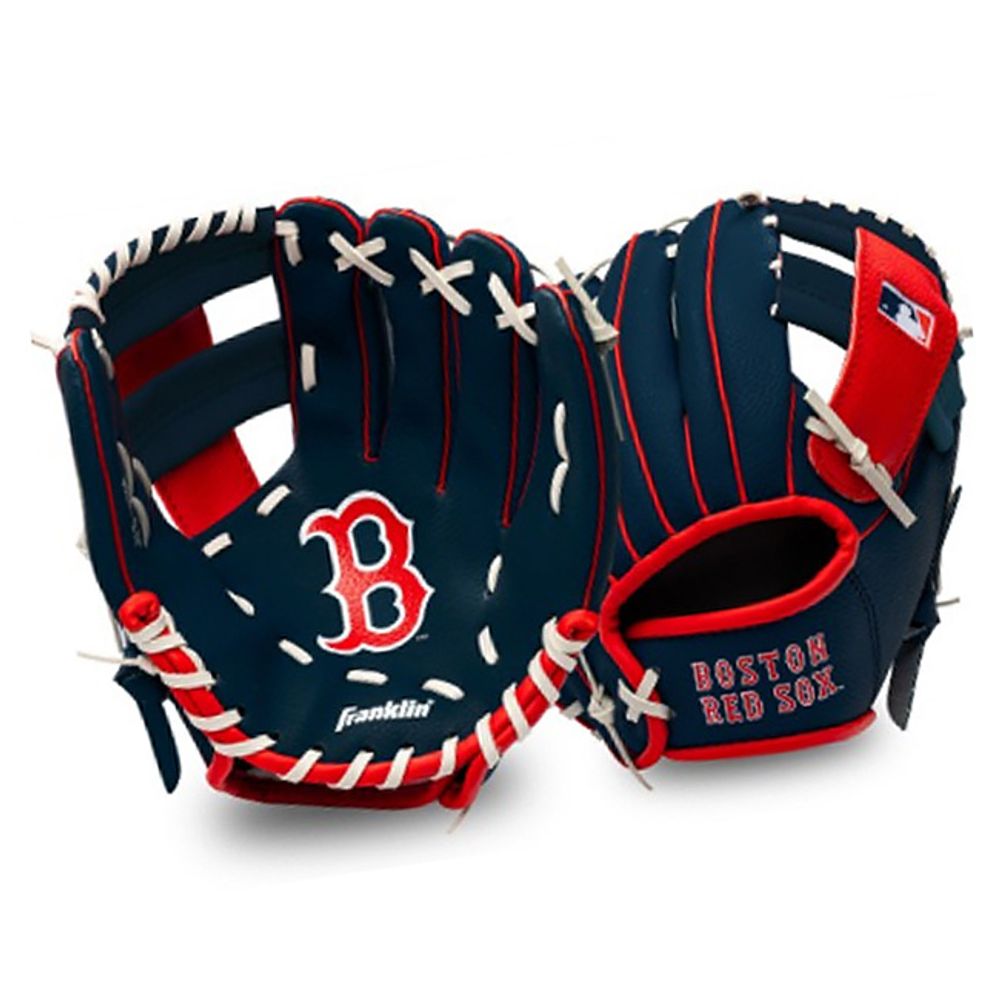 프랭클린 MLB 보스턴 글러브 공 세트 주니어 1P 야구