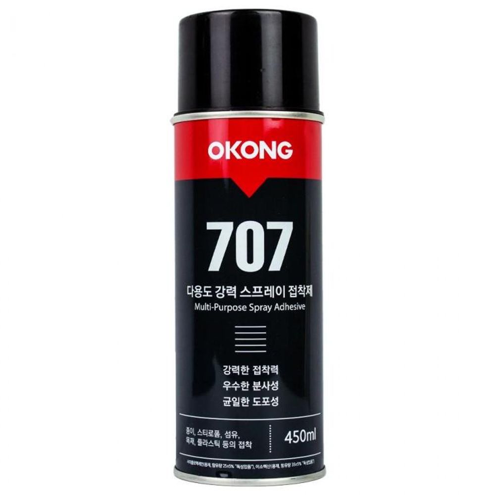 생필품 707 다용도 점착 스프레이 450ml