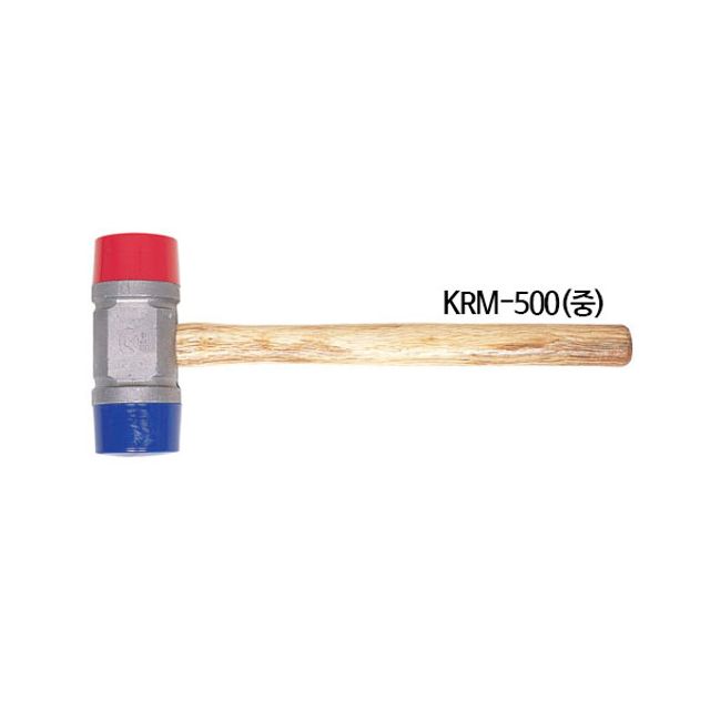 편한손 양용 고무망치 KRM-500(중) 340mm