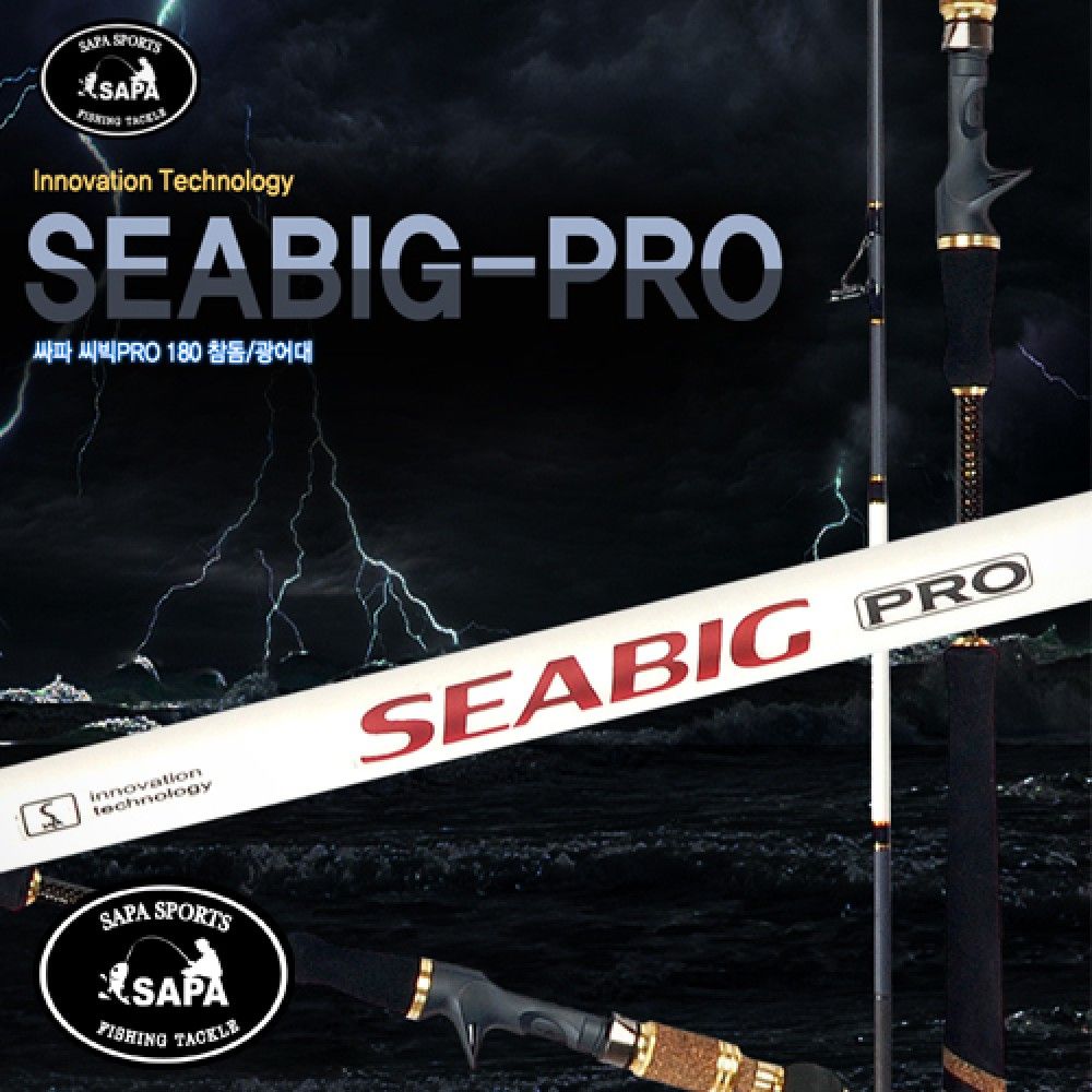 싸파 SEABIGJSPRO 카본 참돔JS광어대JS180