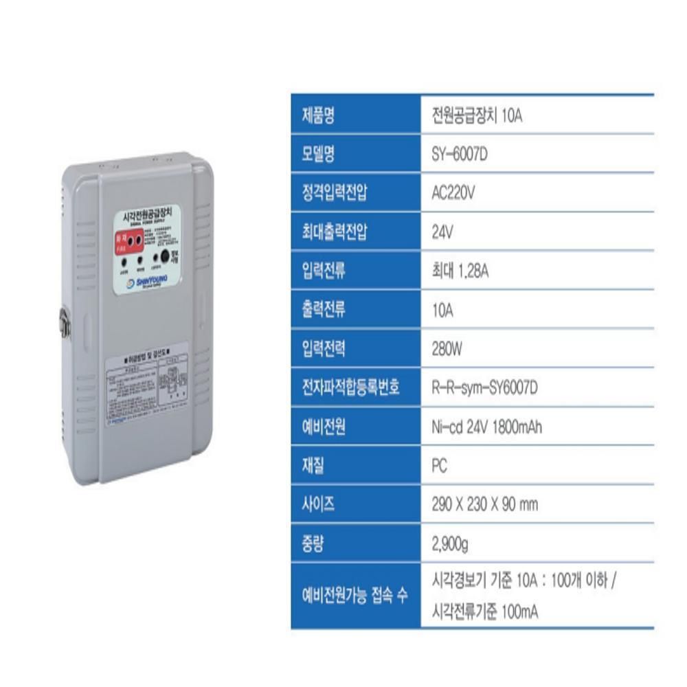 시각전원반 10A 100PCS