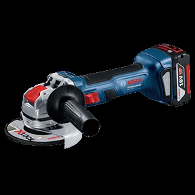 BOSCH 충전디스크그라인더(브러쉬리스/XLOCK) GWX18